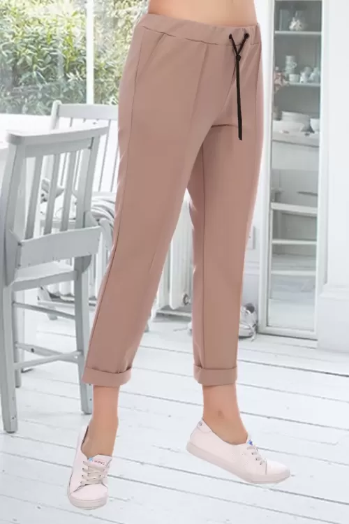 Брюки 5566 бежевый последний размер Брюки 5566 бежевый последний размер