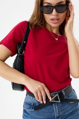 Футболка Basic (БОРДО)