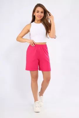 Шорты женские 8-052г (фуксия)