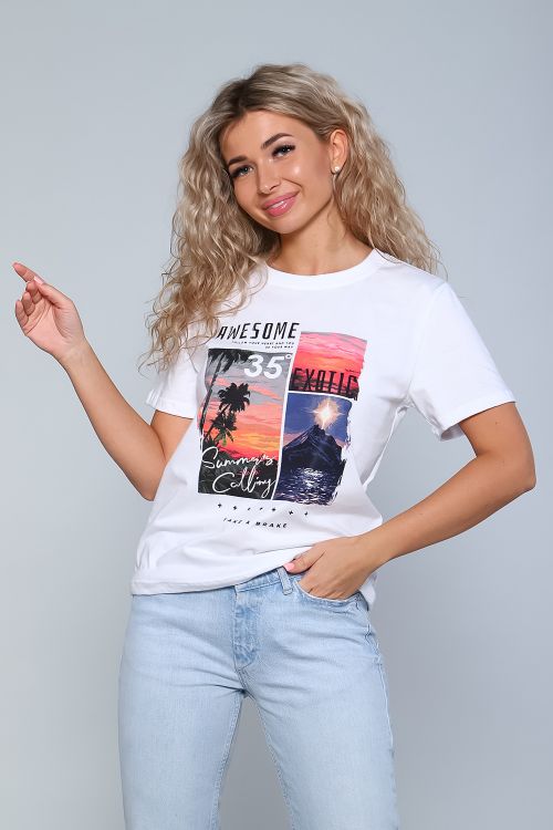 Футболка женская 344836