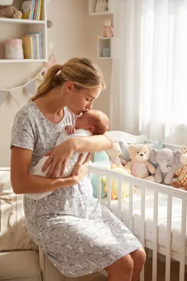 Платье домашнее женское Зайчата А Арт. 5277