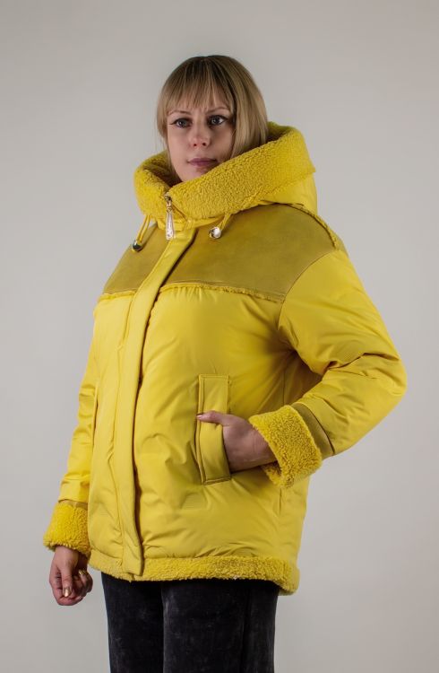 Куртка с верблюжьей шерстью арт.313