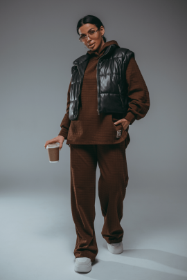 Соната костюм женский (коричневый)