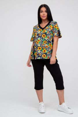 Костюм с бриджами Подсолнухи