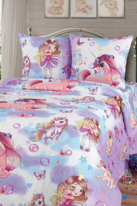 КПБ Бязь "Самойловский текстиль" 1.5 с дет.рисунком - Мейджик