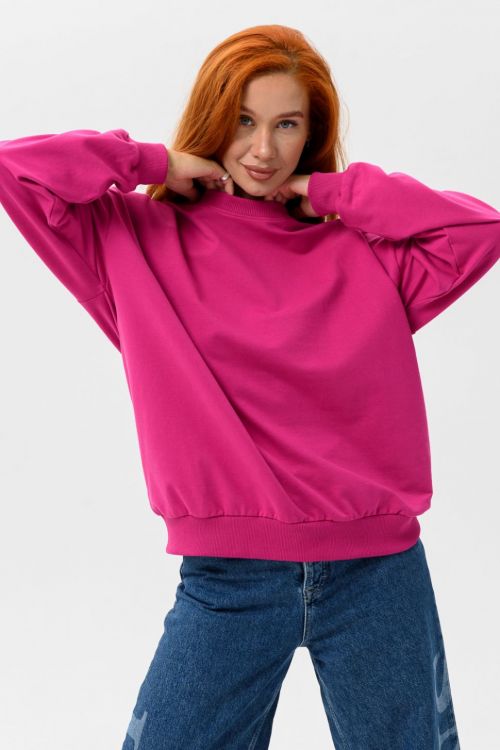 Свитшот 263917 лиловый последний размер Свитшот 263917 лиловый последний размер