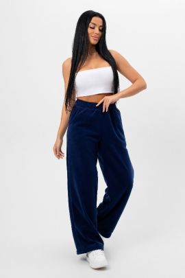 Брюки 37745 синий последний размер