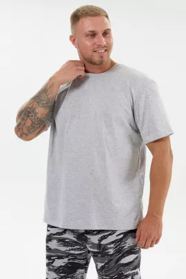 Титан футболка мужская (меланж)