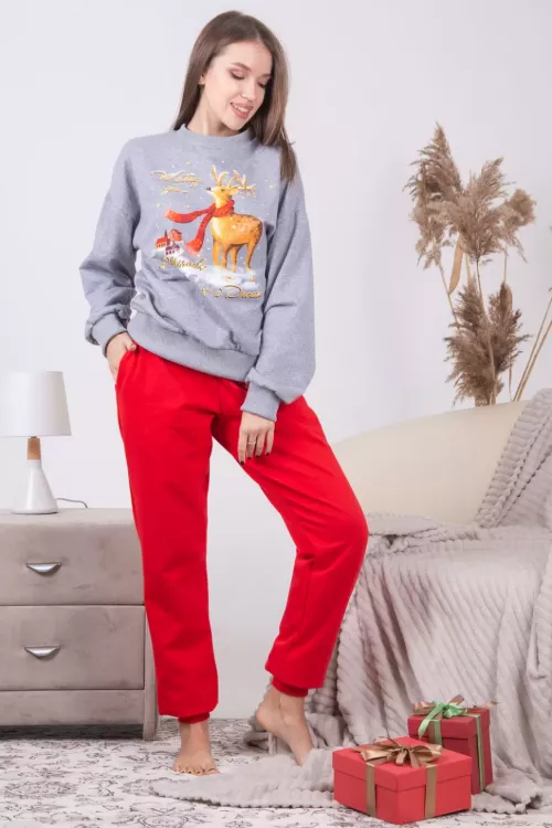 Костюм Волшебный олень красный последний размер Костюм Волшебный олень красный последний размер