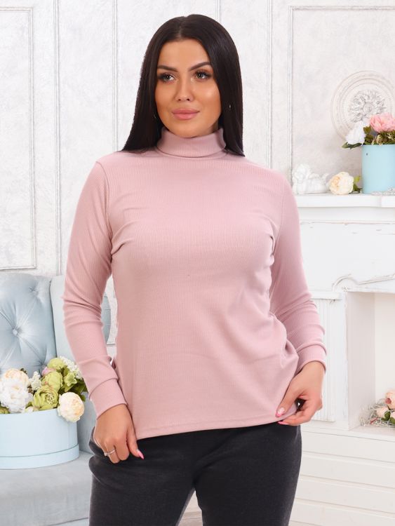 Милана (сухая роза) водолазка