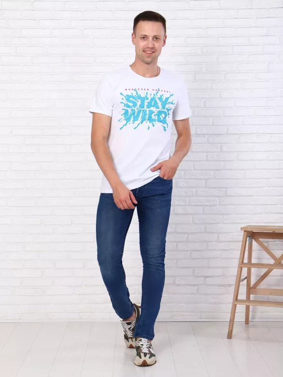 Вайлд (белый) футболка