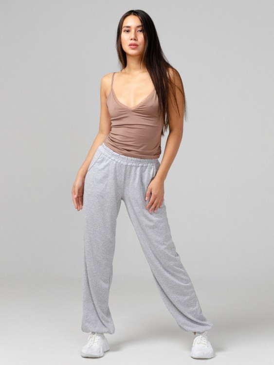 Султанки трикотажные 4098 серый Султанки трикотажные 4098 серый