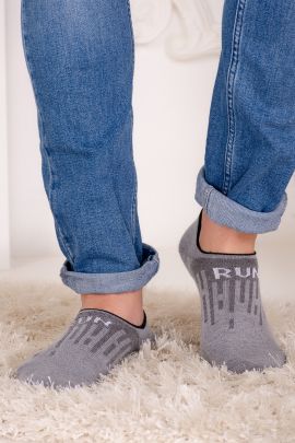 Подследники мужские Арагон серый 3 пары последний размер