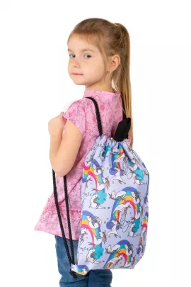 Мешок для обуви Единороги йога