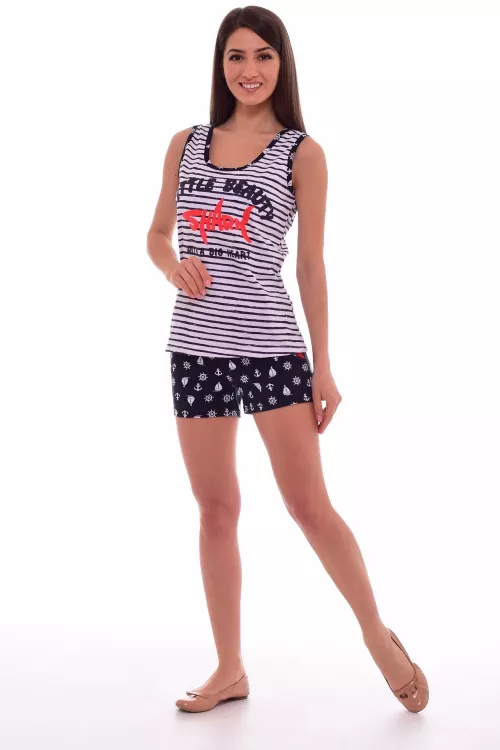 Пижама женская 5-209 (синий)