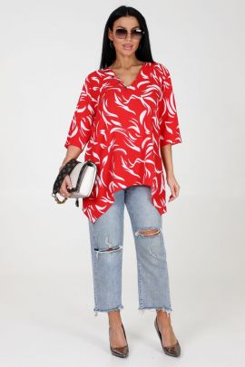 Туника 939003 красный последний размер