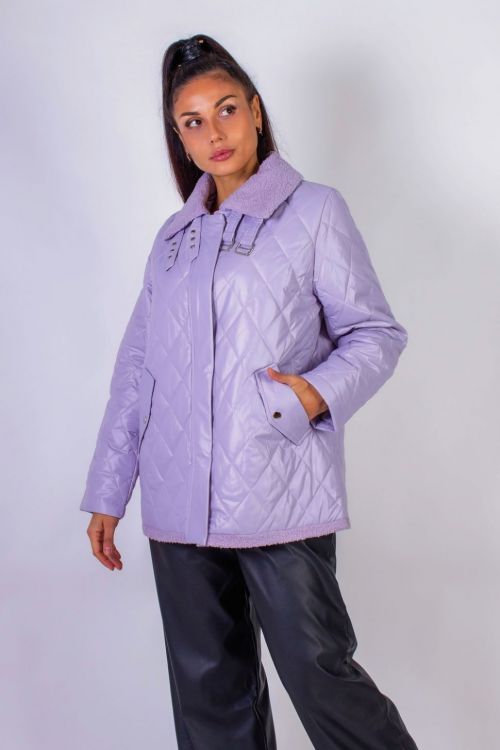 Куртка Авиатор 7035 демисезонная сиреневый последний размер Куртка Авиатор 7035 демисезонная сиреневый последний размер