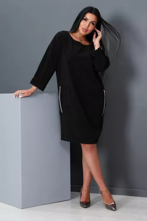 Платье 52273 коричневый последний размер